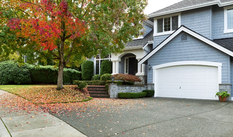 Fall Home Exterior